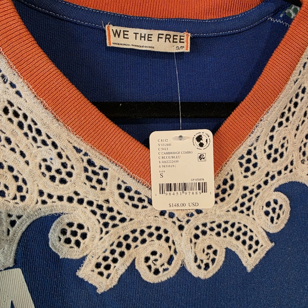 We The Free Stanley Tee // Cambridge Hockey Tee Free People - Picture 6 of 11